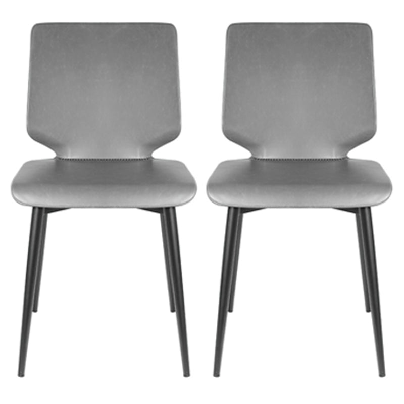 Metal de la cocina del estilo moderno que cena la silla que cena la silla lateral sin brazos