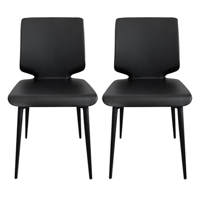 Metal de la cocina del estilo moderno que cena la silla que cena la silla lateral sin brazos