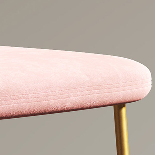 Sillas de comedor tapizadas de estilo escandinavo, respaldo abierto, silla lateral