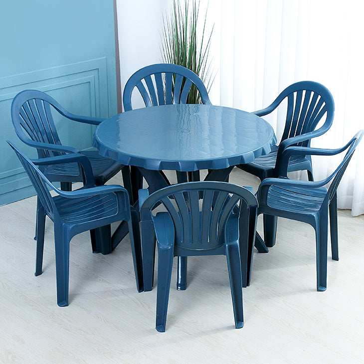 El hogar moderno que cena el brazo preside los sillones de comedor apilables plásticos Windsor