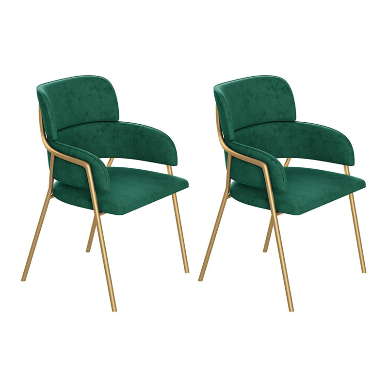 El comedor del metal del estilo nórdico preside el sillón del terciopelo para el restaurante