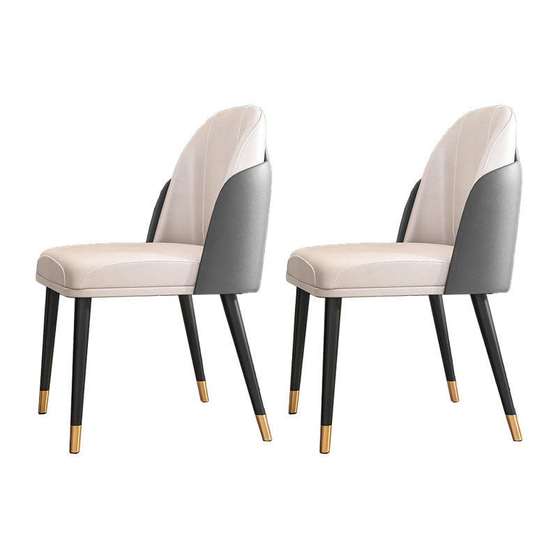 Juego De Sillas De Metal Estilo Escandinavo Sillas De Cocina Para Comedor Parsons