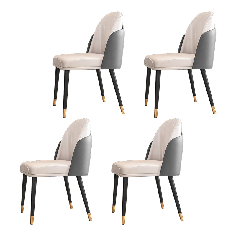 Juego De Sillas De Metal Estilo Escandinavo Sillas De Cocina Para Comedor Parsons