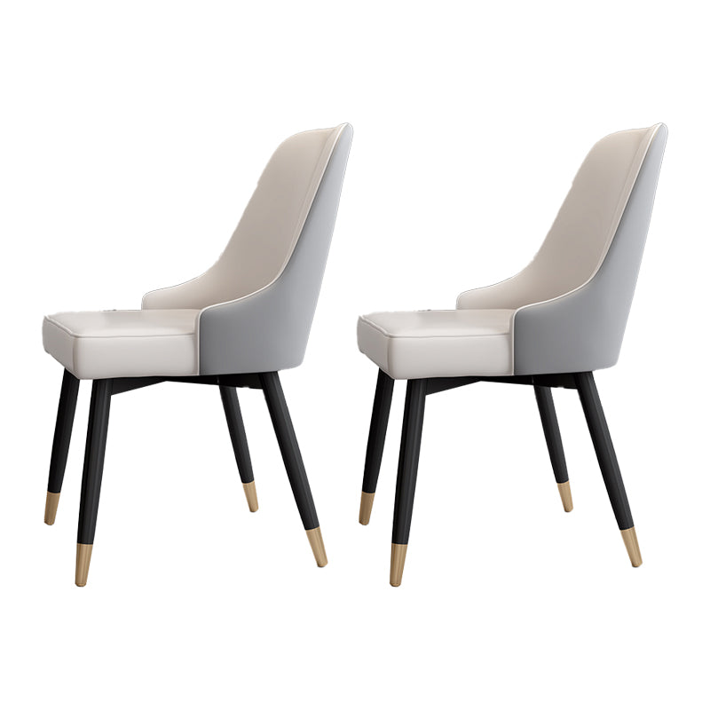 Juego De Sillas De Metal Estilo Escandinavo Sillas De Cocina Para Comedor Parsons
