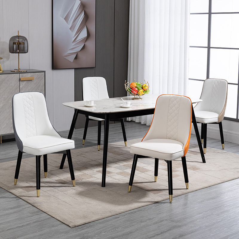 Juego de sillas de comedor de cocina escandinavas Silla Parsons de madera (juego de 2)