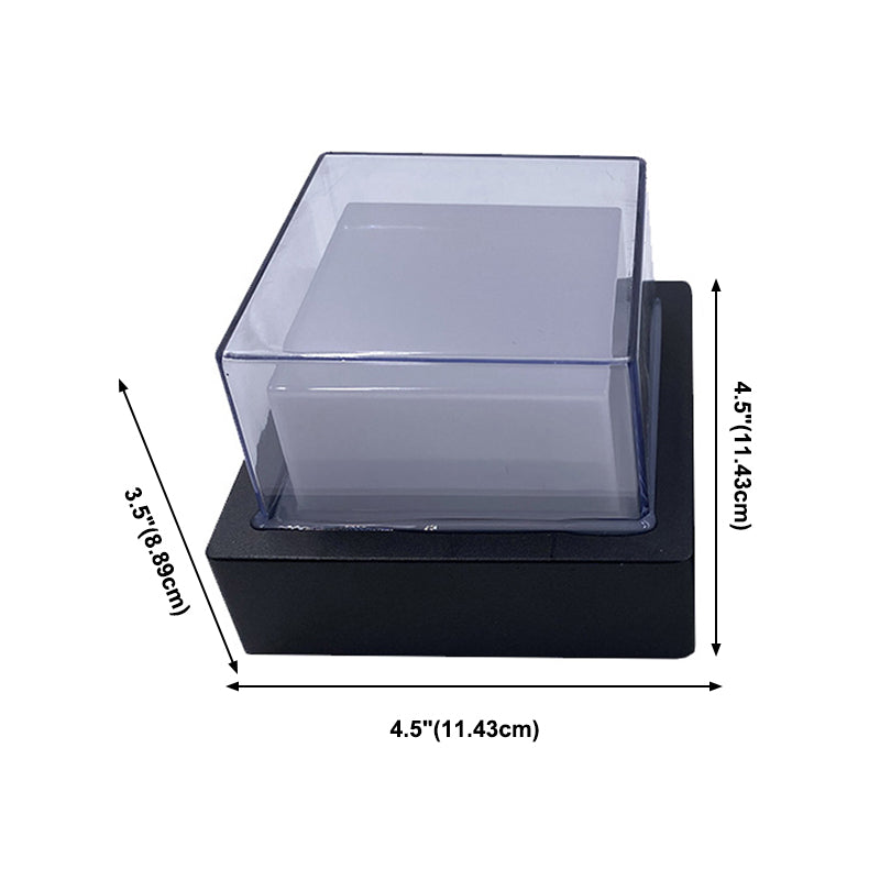 Contemporary Geometric Sconce Light Fixture Metal 1 Light LED Wall Mounted Light