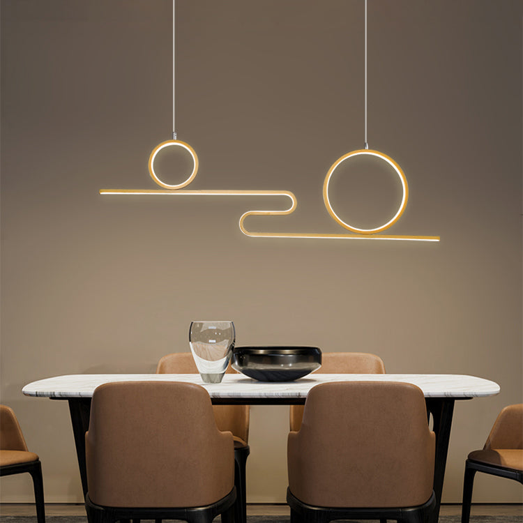 Wrought Iron Hanging Pendant Lights Modern Hanging Lamps for Dining Room