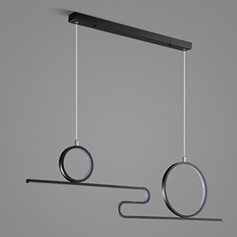 Wrought Iron Hanging Pendant Lights Modern Hanging Lamps for Dining Room