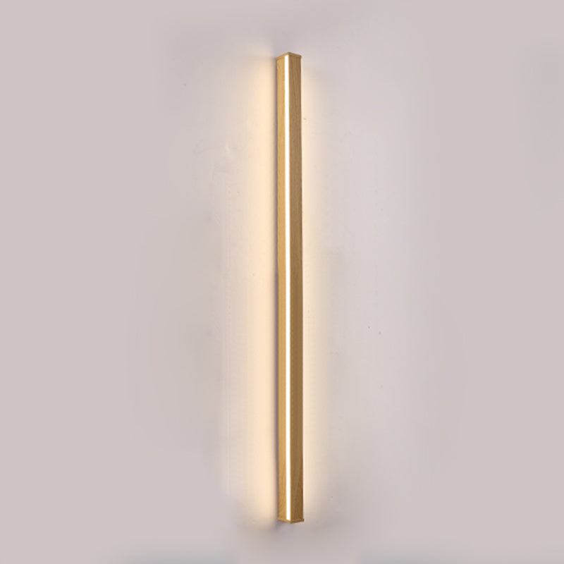 Contemporary Style Linear Sconce Light Fixture Aluminum 1 Light LED Wall Lamps