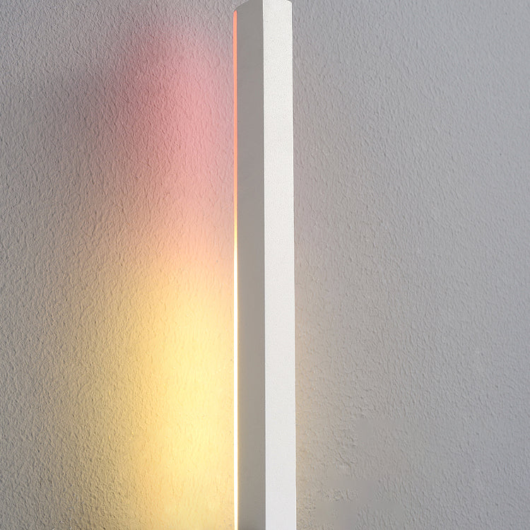 1 Light Metal Linear Wall Lighting Modern Style Wall Mounted Light Fixture