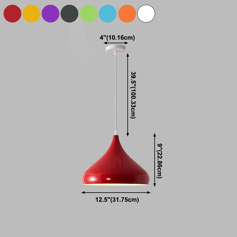 Shade de couverture en métal.