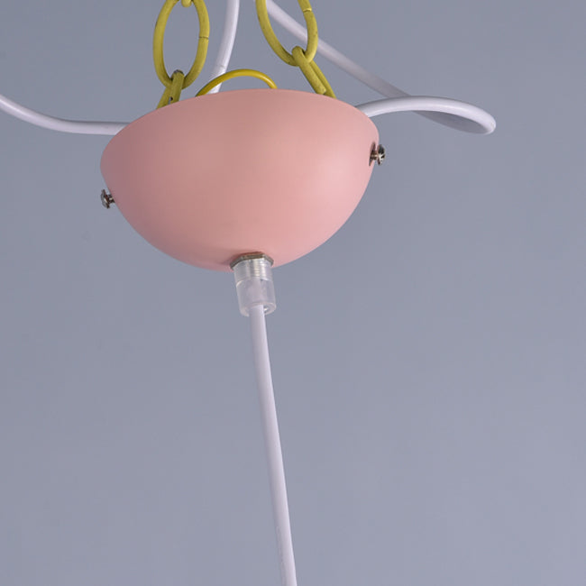 Lámpara colgante geométrica de aluminio nórdico moderno para el comedor para comedor