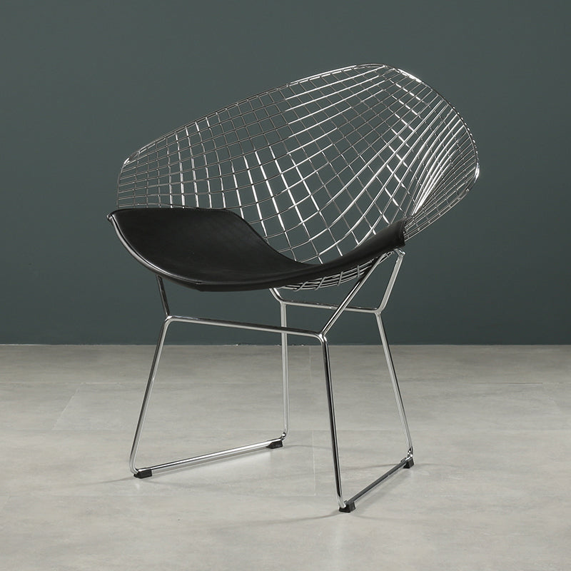 Chaises de salle à manger scandinaves en cuir PU, chaises de salle à manger à dossier croisé pour la maison