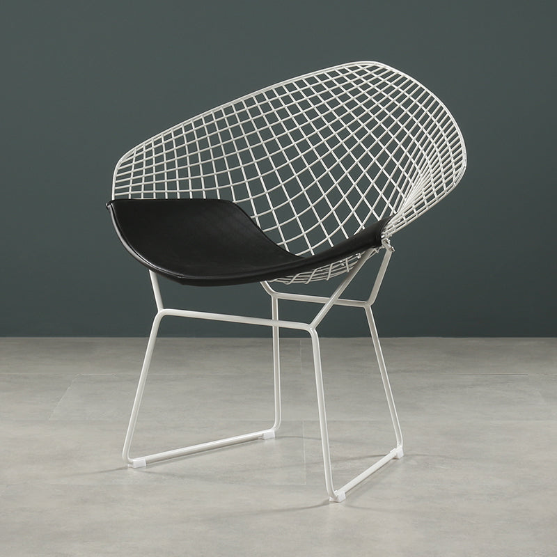 Chaises de salle à manger scandinaves en cuir PU, chaises de salle à manger à dossier croisé pour la maison
