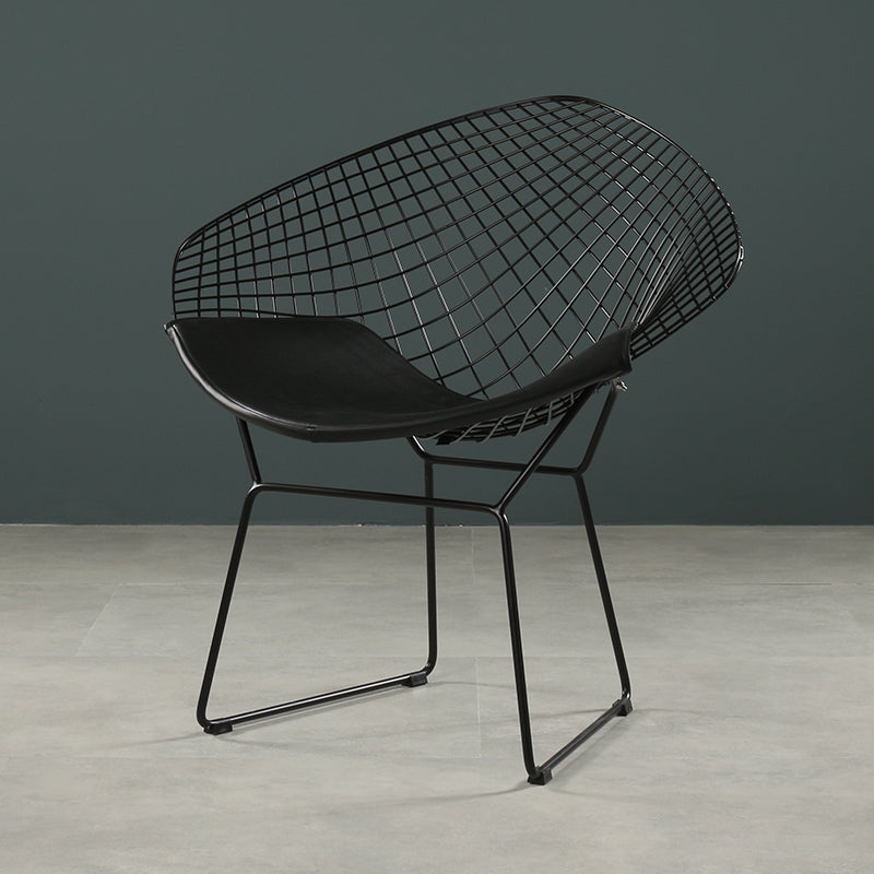 Chaises de salle à manger scandinaves en cuir PU, chaises de salle à manger à dossier croisé pour la maison