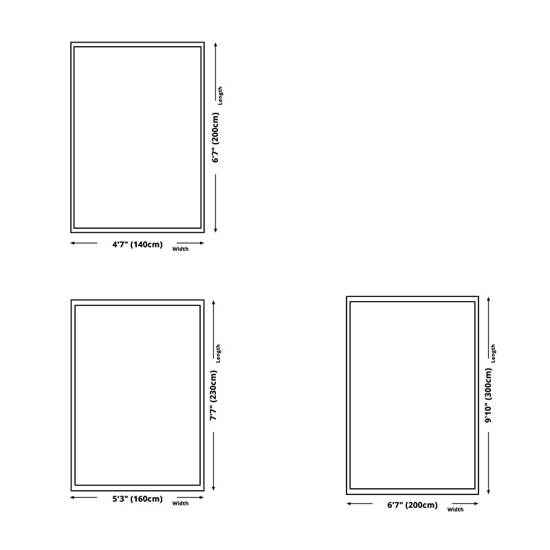 Alfombra casual blanca mezcla hebilla de hebilla alfombra interior mancha alfombra para sala de estar