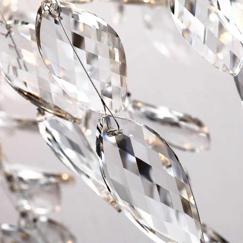 American Branch Chandelier Crystal Multi Light Hanging Light for Bedroom