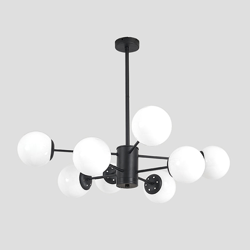 Globe Chandelier Lighting Multi-Head Suspension Pendant Lamps for Living Room