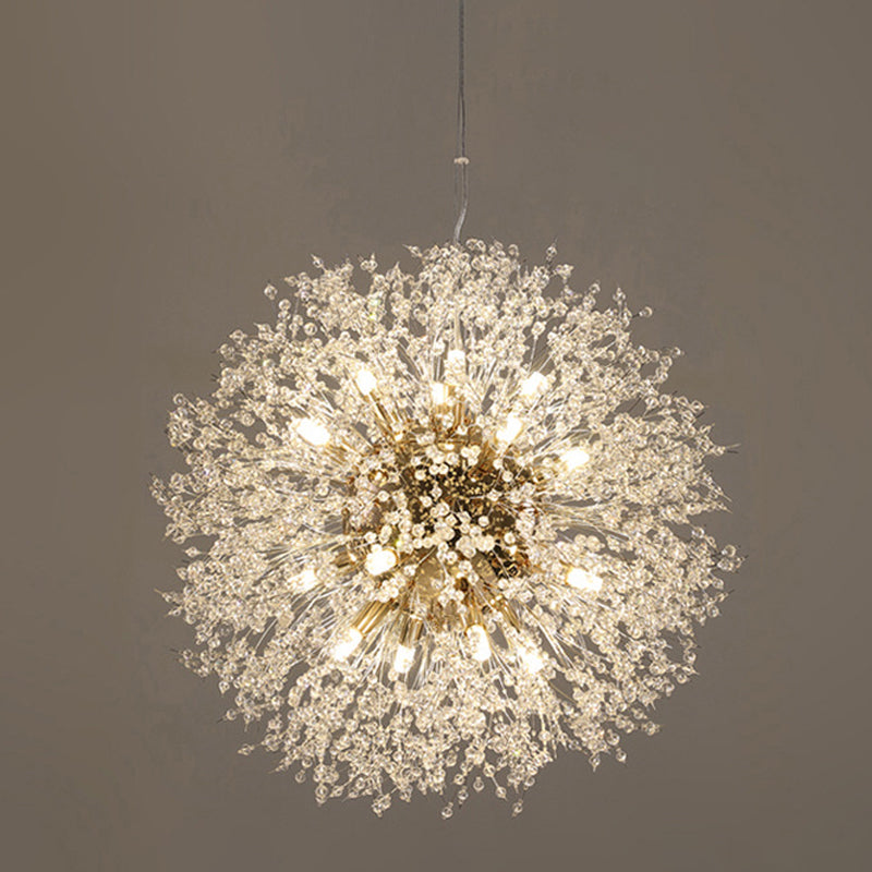 Moderne paardenbloem kroonluchter verlichtingsarmaturen multi-head suspensie hanger lamp