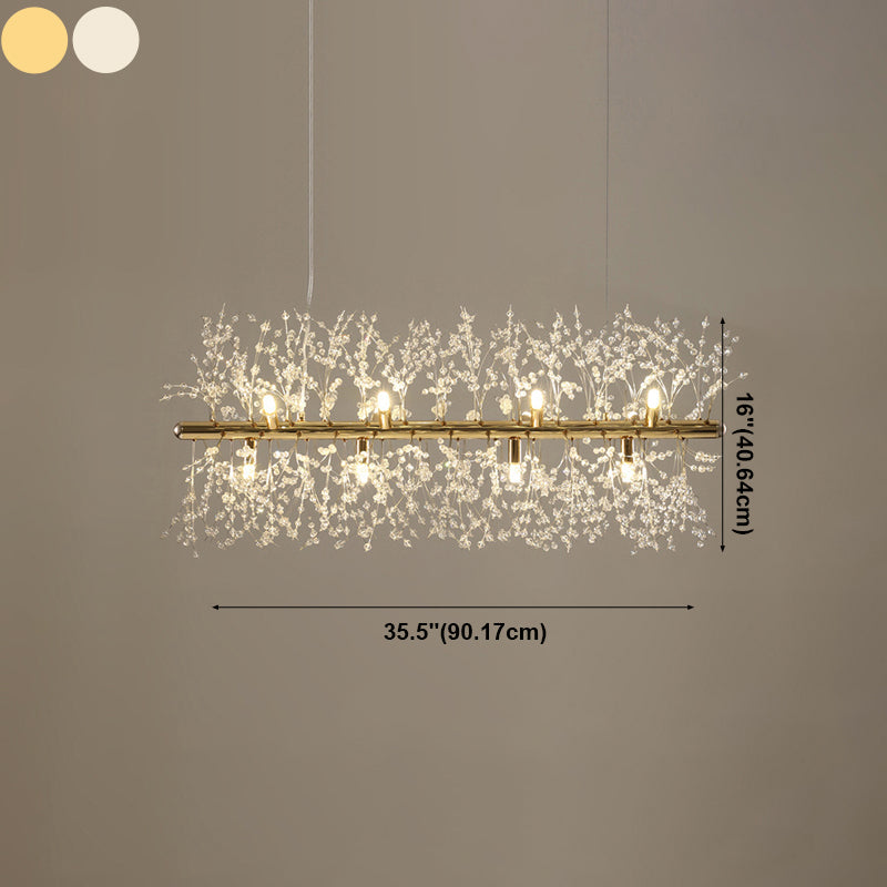 Moderne paardenbloem kroonluchter verlichtingsarmaturen multi-head suspensie hanger lamp