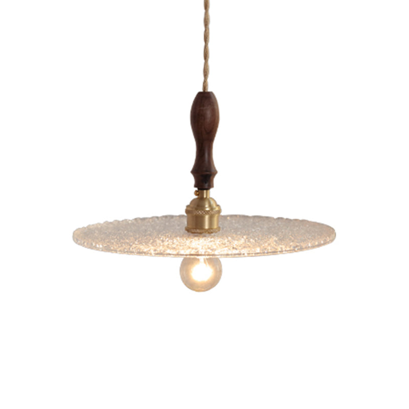 Single Light Contemporary Hanging Lamps Glass Shade Pendant Light for Sitting Room Foyer