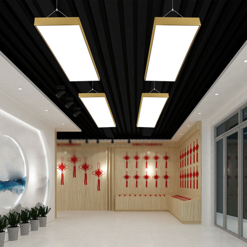 Eenmalige lichte eigentijdse hangende lampen metalen hanglamp voor woonkamer foyer