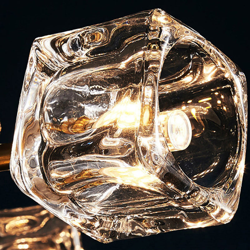 Multi Lights Island Lighting Modern Crystal Island Chandelier Lights For Living Room