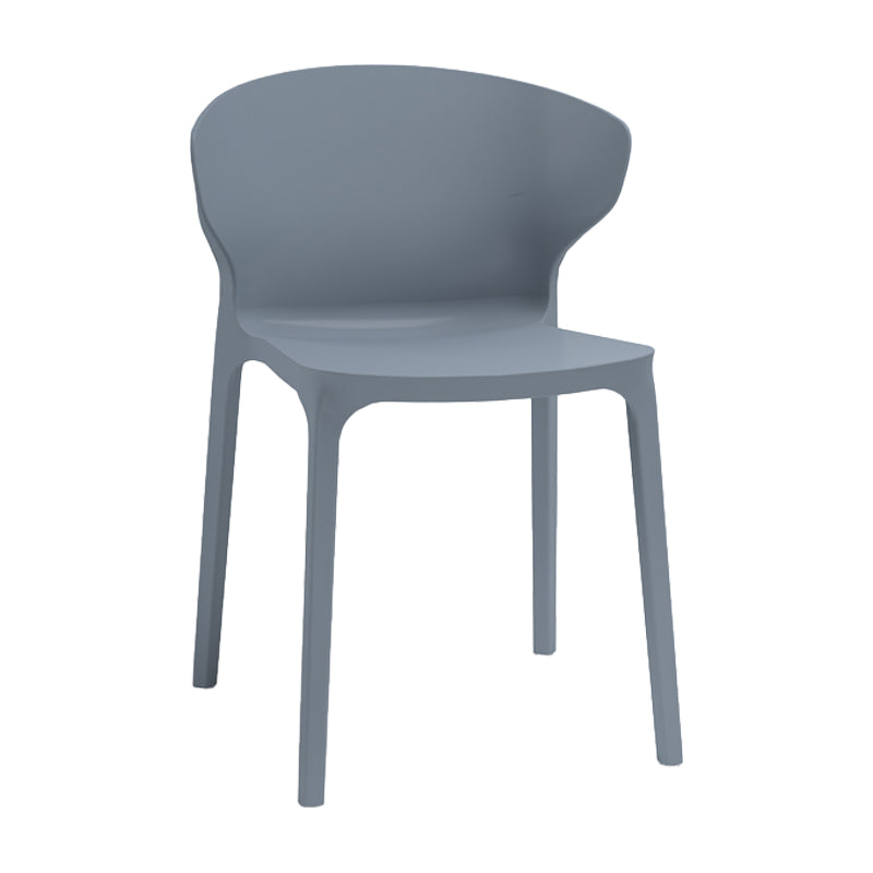 Chaises de salle à manger de cuisine de Style Glam nordique, chaises latérales empilables sans accoudoirs