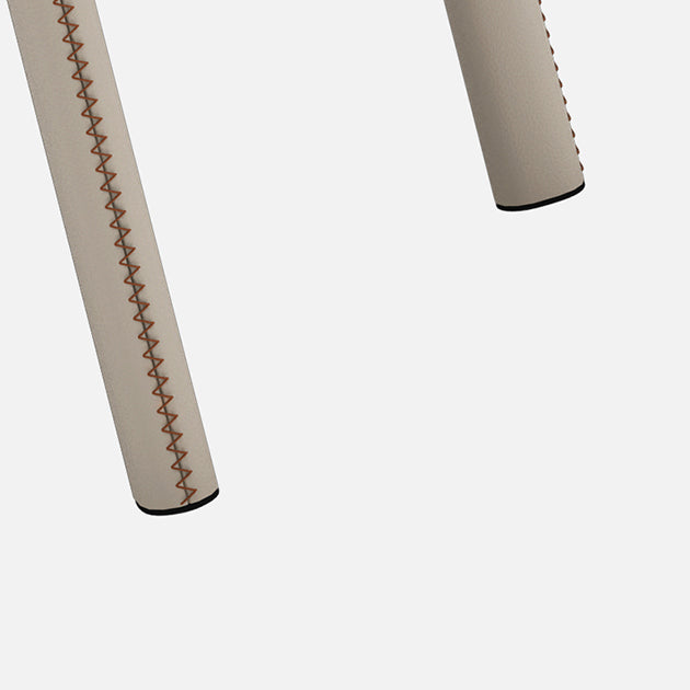 Silla de comedor de estilo moderno Silla auxiliar de cocina sin brazos con patas de metal