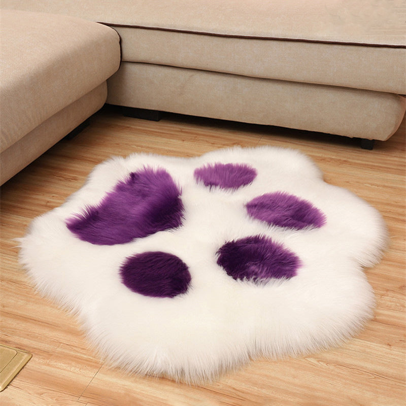 Elegante moderno moquette a colori tappeto area peluche tappeto facile per la casa