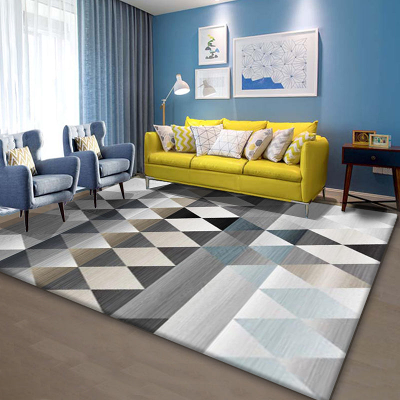 Tappeto moderno per area soggiorno area geometrica tappeto tappeto non slip tappeto