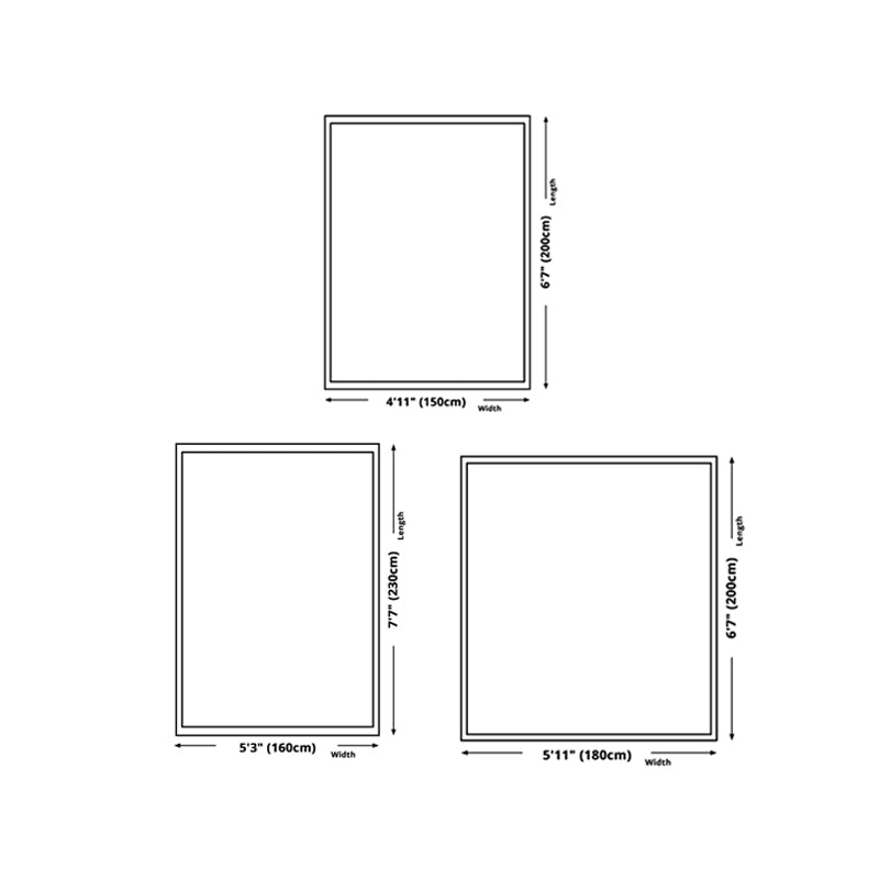 Fancy Yellow Carpet Geometric Print Polyester Area Rug Anti-Slip Area Rug for Home Decor