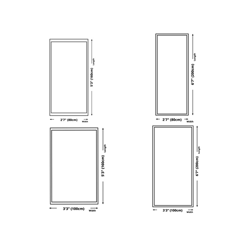 Stylish Modern Rug Contrast Color Polyester Area Rug Anti-Slip Easy Care Rug for Bedroom