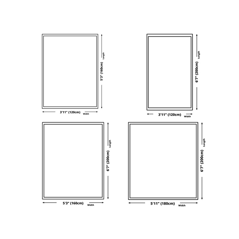 Tapis gris moderne Géométrique Imprimez en polyester tapis lavable antidérapant pour salon