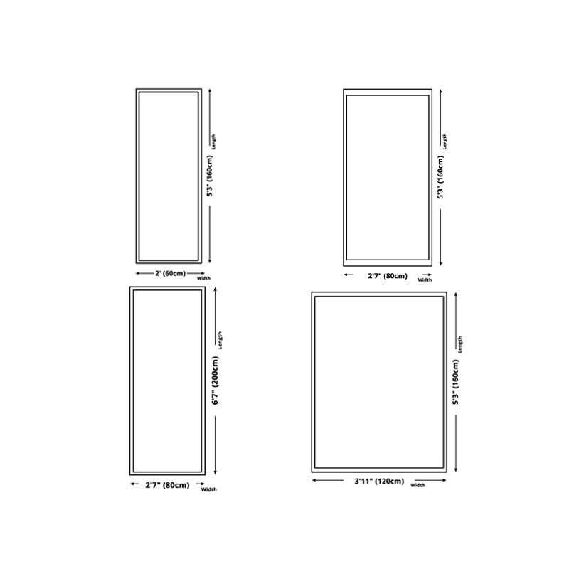 Black Modern Rug Blending Stripe Rug Non-Slip Backing Rug for Living Room