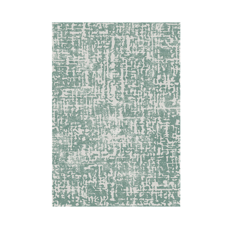 Yellow Graphic Rug Blending Modern Rug Stain Resistant Rug for Living Room