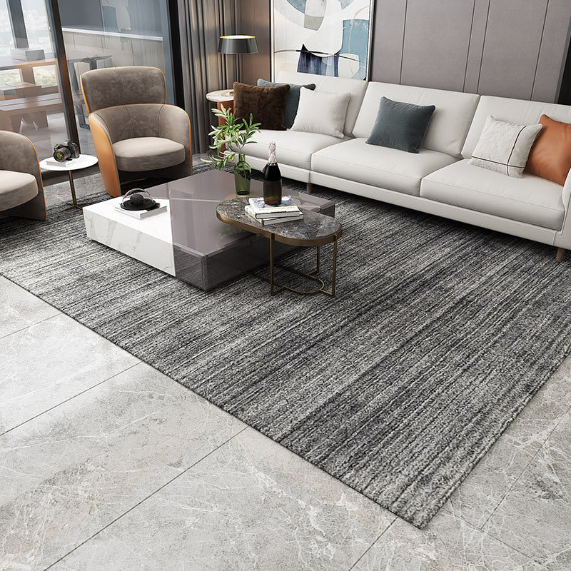 Tapis de rampe de rampe de gradient en polyester orange moderne tapis de support sans glissement pour salle