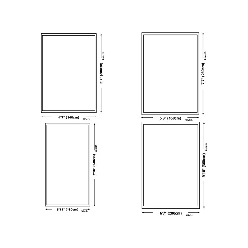 Alfombra moderna de poliéster moderna alfombra de rampa gradiente de poliéster alfombra de respaldo sin deslizamiento para salón
