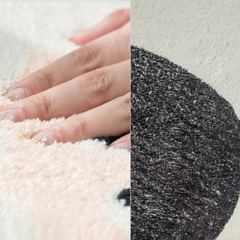 Alfombra geométrica de alfombra moderna verde poliéster alfombra de respaldo no deslizante para sala de estar para sala de estar