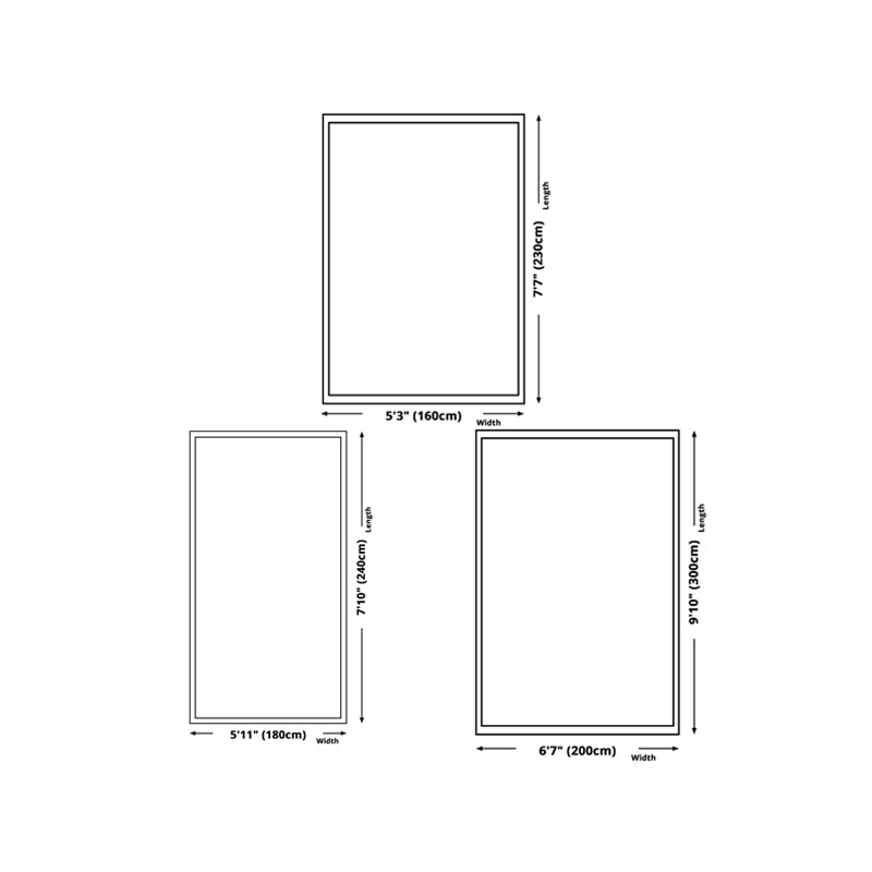 Beige Contemporary Rug Polyester Color Piece Rug Stain Resistant Rug for Living Room