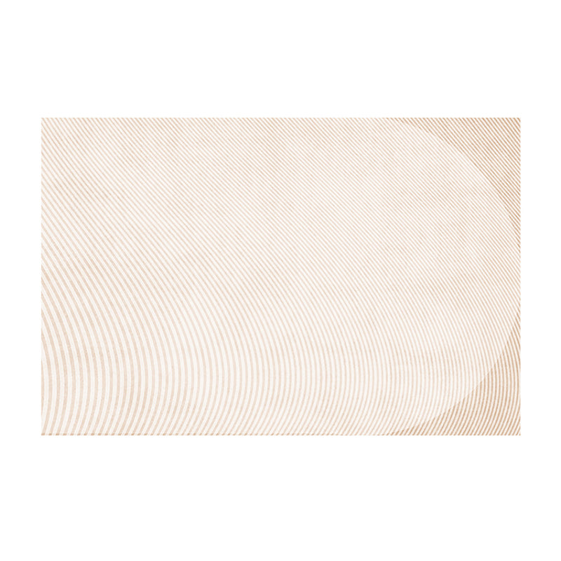 Tapis de circuit en polyester moderne blanc tapis de support sans glissement pour décoration intérieure