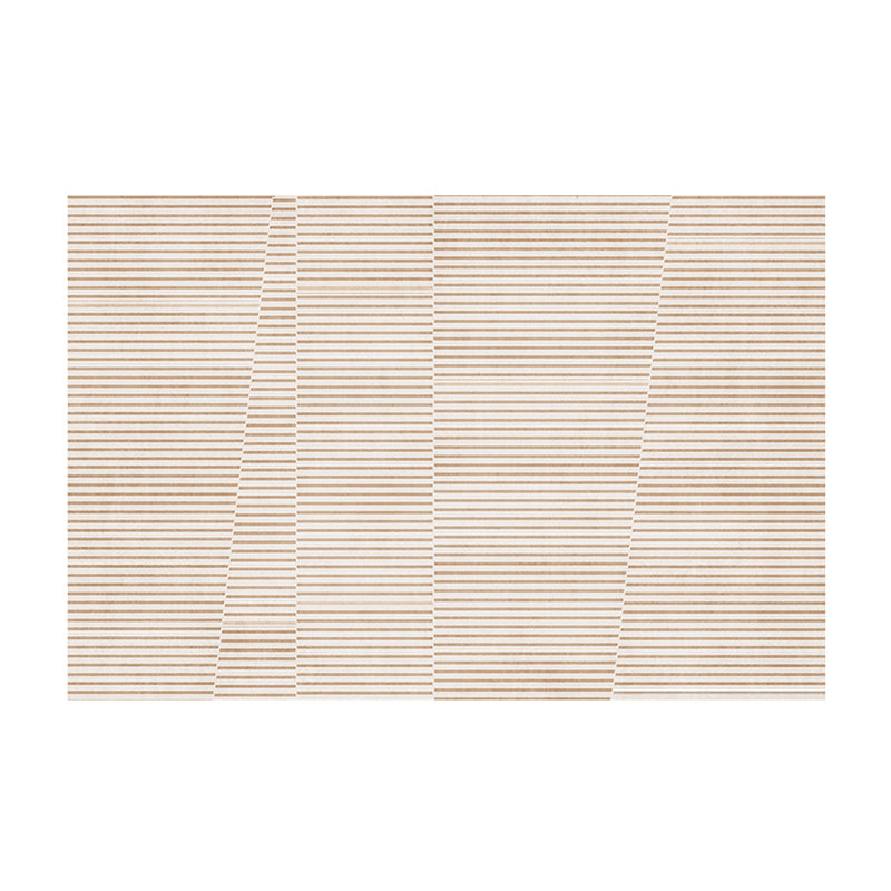 Tapis de circuit en polyester moderne blanc tapis de support sans glissement pour décoration intérieure