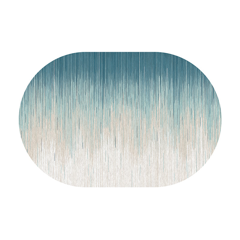 Tapis de couleur massif moderne vert tapis lavable pour le salon