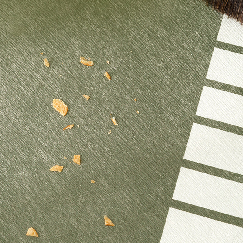 Alfombra verde de la alfombra moderna nubes de poliéster alfombra sin deslizamiento alfombra para sala de estar