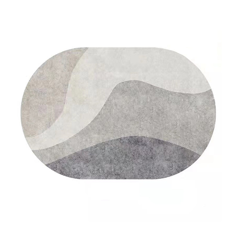 Tapis de couleur polyester à brun clair tapis de support non glipt