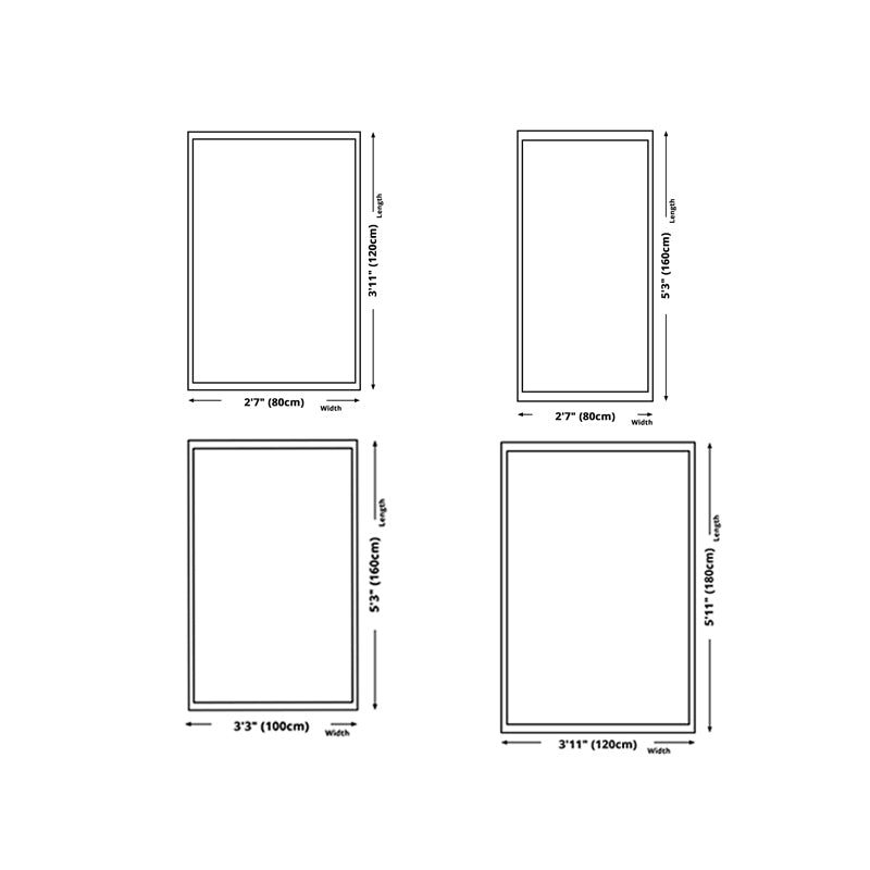 Tapis de couleur polyester à brun clair tapis de support non glipt