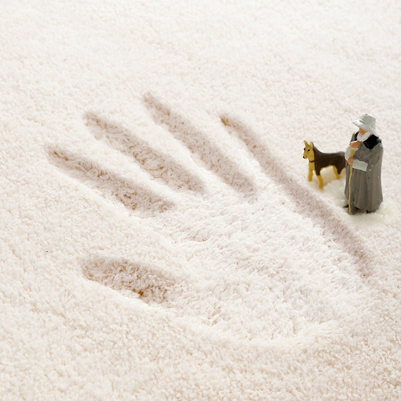 Alfombra de la línea de poliéster de la alfombra moderna beige alfombra sin deslizamiento para decoración del hogar