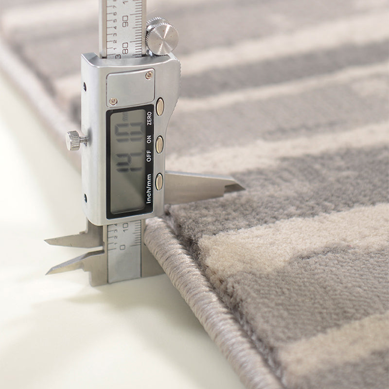 Contemporary Graphic Print Area Carpet Polyester Indoor Rug Washable Rug for Home Decoration