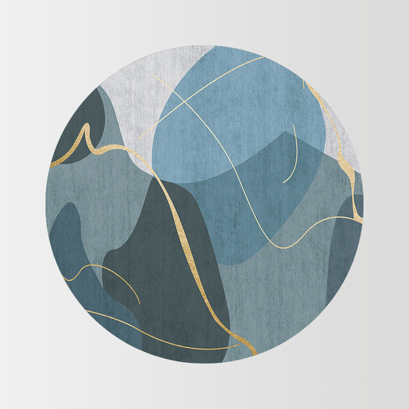 Gray Industrial Rug Blending Modern Rug Non-Slip Backing Rug for Living Room