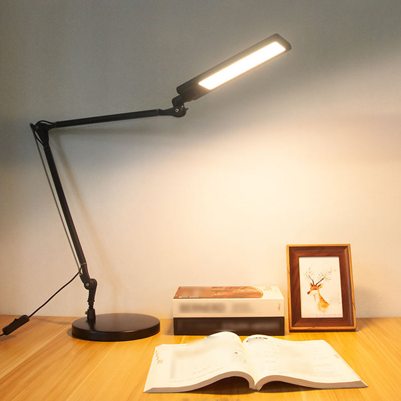 Modern Creative Indoor LED Desk Lamp Metal Single Light Table Lamp